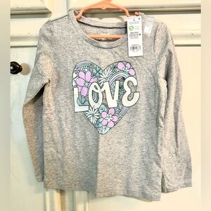 “Love” long sleeve graphic tee